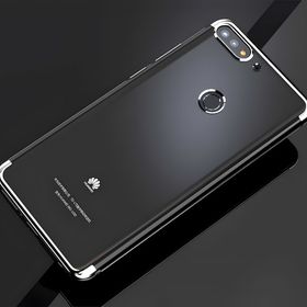 Huawei Y7 2018 Dört Köşeli Lazer Uyumlu Silikon Kılıf