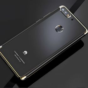 Huawei Y7 2018 Dört Köşeli Lazer Uyumlu Silikon Kılıf