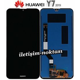 Huawei Y7 2019 Siyah Uyumlu Lcd Ekran