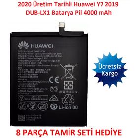 Huawei Y7 Hb396689ecw Batarya Pil