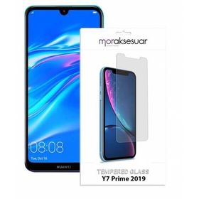 Huawei Y7 Prime 2019 Temperli Ekran Koruyucu Uyumlu Kırılmaz Cam