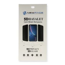 Huawei Y8P 5D Hayalet Cam Ekran Koruyucu
