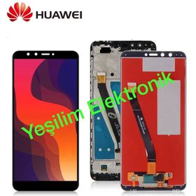 Huawei Y9 2018 Dokunmatik Çıtalı Lcd Ekran