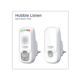 Hubble 50C35137923N1 Listen Dijital Beyaz Bebek Telsizi