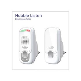 Hubble HBL01 / STD Listen Dijital Beyaz Bebek Telsizi