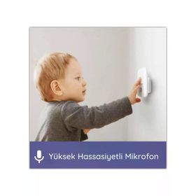 Hubble HBL01 / STD Listen Dijital Beyaz Bebek Telsizi