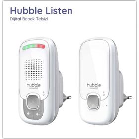 Hubble HBL01 / STD Listen Dijital Beyaz Bebek Telsizi