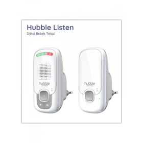 Hubble HBL01 / STD Listen Dijital Beyaz Bebek Telsizi