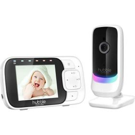 Hubble HBL10 Nursery View Glow 2.8’’ Dijital Ekranlı Beyaz Bebek Kamerası