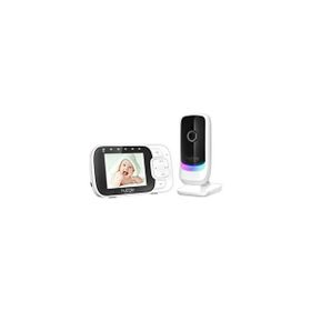 Hubble HBL10 Nursery View Glow 2.8’’ Dijital Ekranlı Beyaz Bebek Kamerası