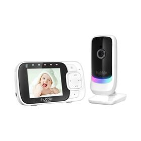 Hubble HBL10 Nursery View Glow 2.8’’ Dijital Ekranlı Beyaz Bebek Kamerası