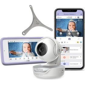 Hubble HBL13 / STD Nursery Pal Deluxe 5” Hd Wi-fi Dokunmatik Ekran Portatif Dijital Bebek Kamerası Beyaz