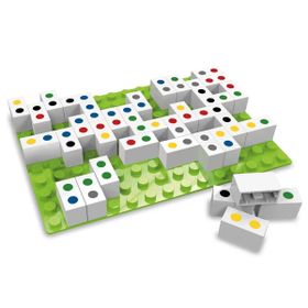Hubelino 410054 Mind Game Gökkuşağı Domino Taşları Kutu Oyunu