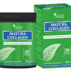 Hud Matcha Collagen 300 gr Toz