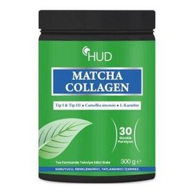 Hud Matcha Collagen L-Karnitin 300 gr Toz