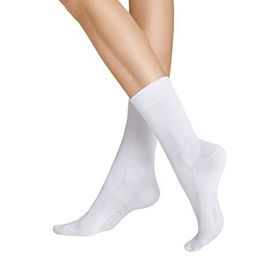 Hudson Kadın Relax Cotton Beyaz Çorap