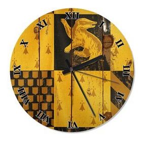 Hufflepuff Harry Potter Analog Duvar Saati