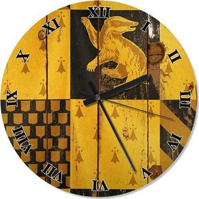 Hufflepuff Harry Potter Analog Duvar Saati