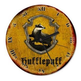 Hufflepuff Harry Potter Özel Tasarım Duvar Saati