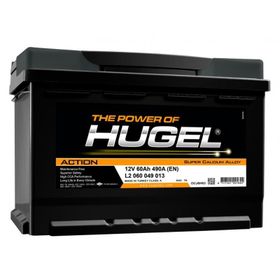 Hugel Action 12V 50Ah 420CCA Akü