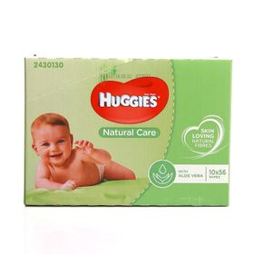 Huggies Baby 10x56 Adet Doğal Bakım Islak Mendil