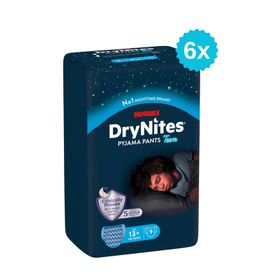 Huggies Drynites Emici 13+Yaş 6x9 Adet Erkek Gece Külodu