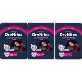 Huggies Drynites Emici 8-13 Yaş 3x9 Adet Kız Gece Külodu