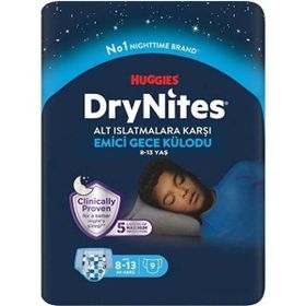 Huggies Drynites Emici 8-13 Yaş 9 Adet Erkek Gece Külodu