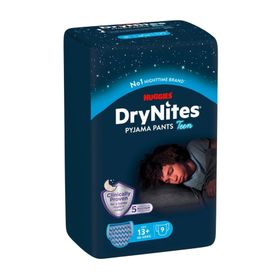Huggies Drynites Erkek 13+ Yaş 48-60 kg 9'lu Emici Gece Külodu