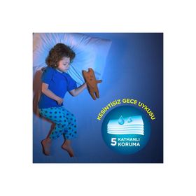 Huggies Drynites Erkek 4-7 Yaş 17-30 kg 10 Adet Gece Külot Bezi
