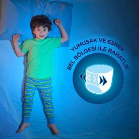 Huggies Drynites Erkek 8-15 Yaş 27-57 kg 54 Adet Gece Külot Bezi
