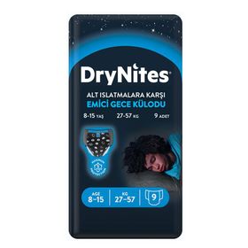Huggies Drynites Erkek 8-15 Yaş 27-57 kg Emici Gece Külodu