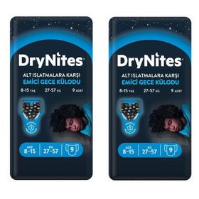 Huggies Drynites Erkek 8-15 Yaş 27-57 kg Emici Gece Külodu