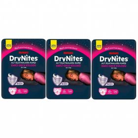 Huggies Drynites Kız 13+ Yaş 48-60 kg 60 Adet Emici Gece Külodu