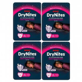 Huggies Drynites Kız 13+ Yaş 48-60 kg 9x6 Adet Emici Gece Külodu