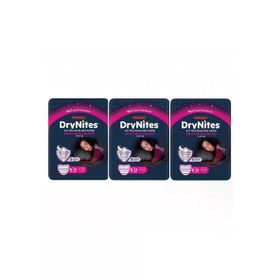 Huggies Drynites Kız 8-13 Yaş 30-48 Kilo 27 Adet Emici Gece Külodu