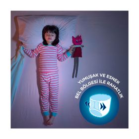 Huggies Drynites Kız 8-15 Yaş 27-57 kg 72 Adet Gece Külot Bezi