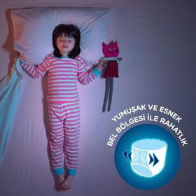 Huggies Drynites Kız 8-15 Yaş 27-57 kg 9 Adet Gece Külot Bezi