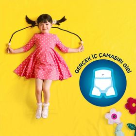 Huggies Drynites Kız 8-15 Yaş 27-57 kg 9 Adet Gece Külot Bezi