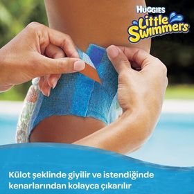 Huggies Little Swimmers 3-4 Yaş 7-15 kg 12 Adet Mayo Bebek Bezi