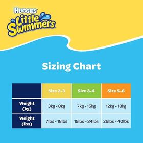 Huggies Little Swimmers 3-4 Yaş 7-15 kg 48 Adet Mayo Bebek Bezi