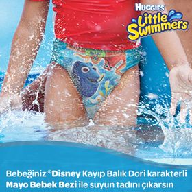 Huggies Little Swimmers 5-6 Numara 12-18 kg 132 Adet Mayo Bebek Bezi
