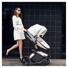 Huggy Egg 6 İn 1 Krem Travel Sistem Bebek Arabası
