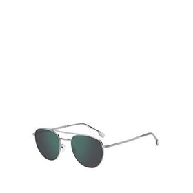 Hugo Boss 1631S 6LBMT Siyah Gümüş Metal Erkek Güneş Gözlüğü