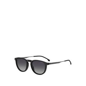 Hugo Boss 1640/CS 284LB Siyah Asetat Erkek Güneş Gözlüğü