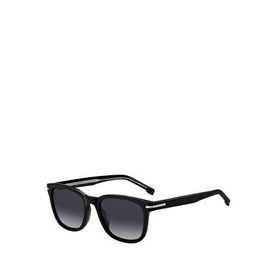Hugo Boss 1722/G/S 80790 Siyah Asetat Erkek Güneş Gözlüğü
