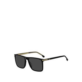 Hugo Boss 1750 G S 807İR Siyah Asetat Erkek Güneş Gözlüğü