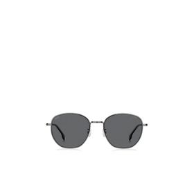 Hugo Boss 206838KJ156M9 Gri Erkek Güneş Gözlüğü
