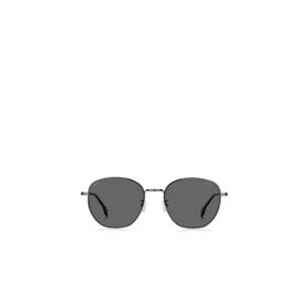 Hugo Boss 206838KJ156M9 Gri Erkek Güneş Gözlüğü