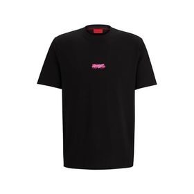 Hugo Dindion Siyah 1 Erkek T-shirt